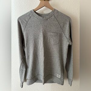 Lucky brand light weight gray sweatshirt